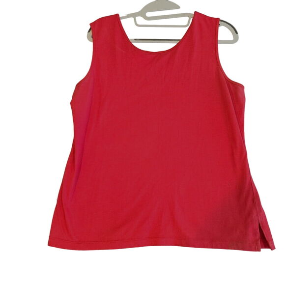 Blast Womens Tank Top Red Size Medium Polyester/Cotton Blend Stars On Shirt - Picture 2 of 11